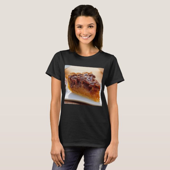 Camiseta trozo de tarta de pecan (Anverso completo)