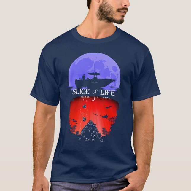 Camiseta Trozo de vida Florida (Anverso)