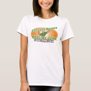 Camiseta Trozos de la universidad que acarrean el logotipo
