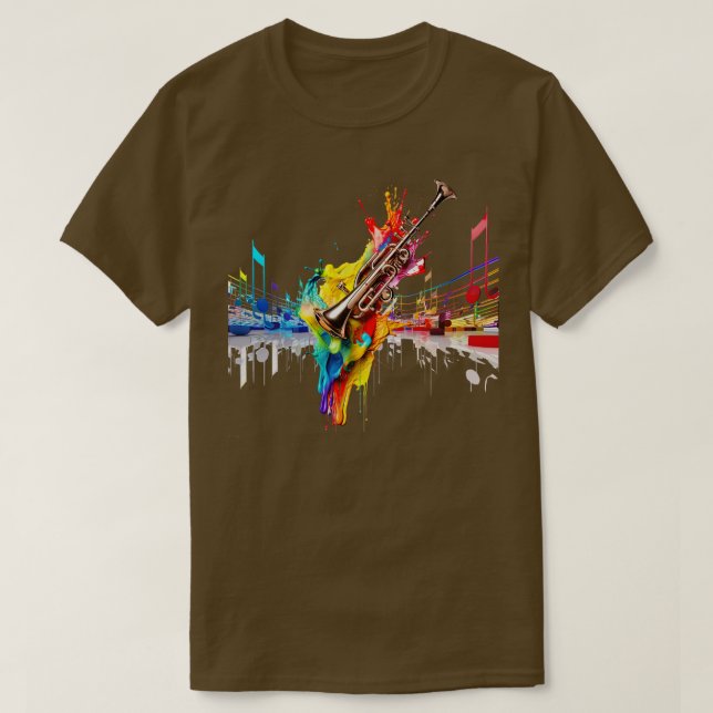 Camiseta Trucha arco iris (Diseño del anverso)