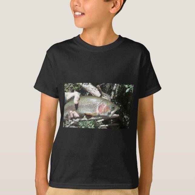 Camiseta Trucha arco iris (Anverso)