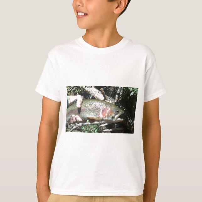 Camiseta Trucha arco iris (Anverso)