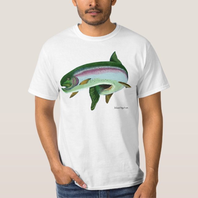 Camiseta Trucha arco iris II (Anverso)