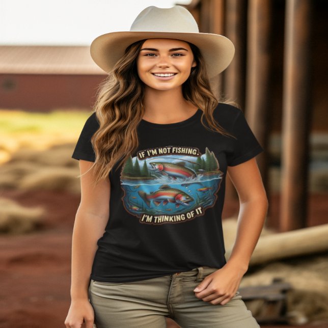 Camiseta Trucha arco iris Un violento pez salta del agua (Subido por el creador)