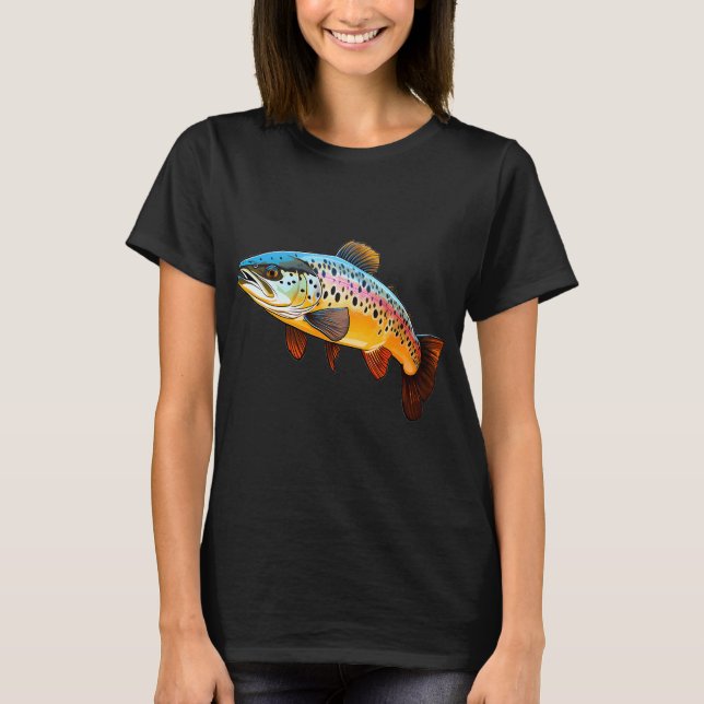 Camiseta Trucha arcoíris (Anverso)