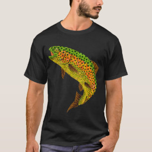 Camiseta Trucha Arcoíris Hoja de Aspen 1