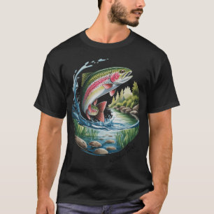 Camiseta Trucha Arcoíris: Joyas del Río – Belleza y 
