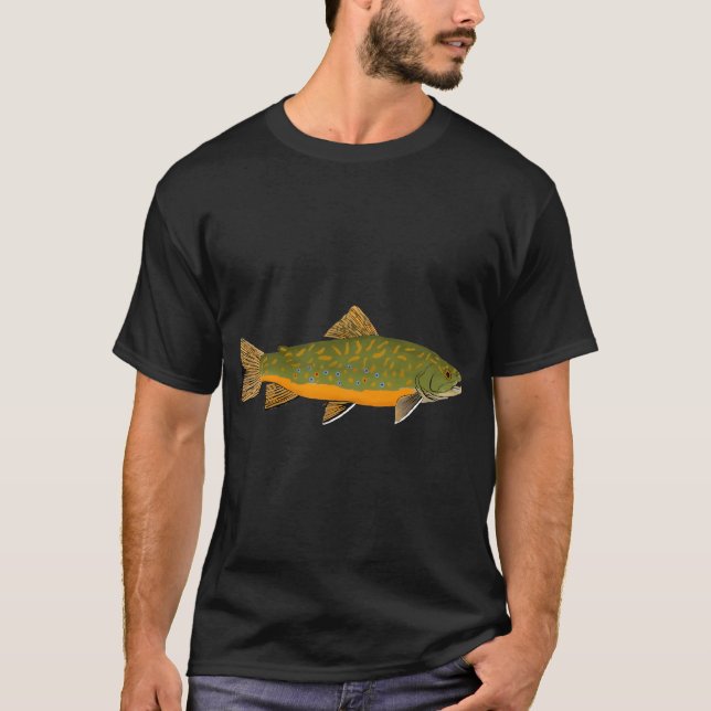 Camiseta Trucha de arroyo (Anverso)