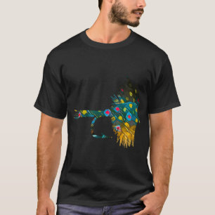 Camiseta Trucha de arroyo con mosca seca