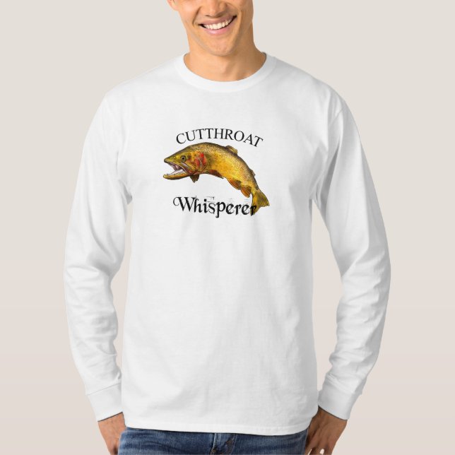 Camiseta Trucha de garganta Whisperer Luz Manga larga (Anverso)