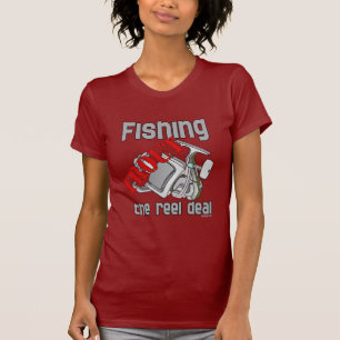 Camiseta Trucha de la pesca el trato del carrete