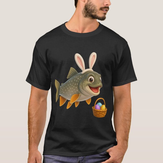 Camiseta Trucha de lago de Pascua (Anverso)