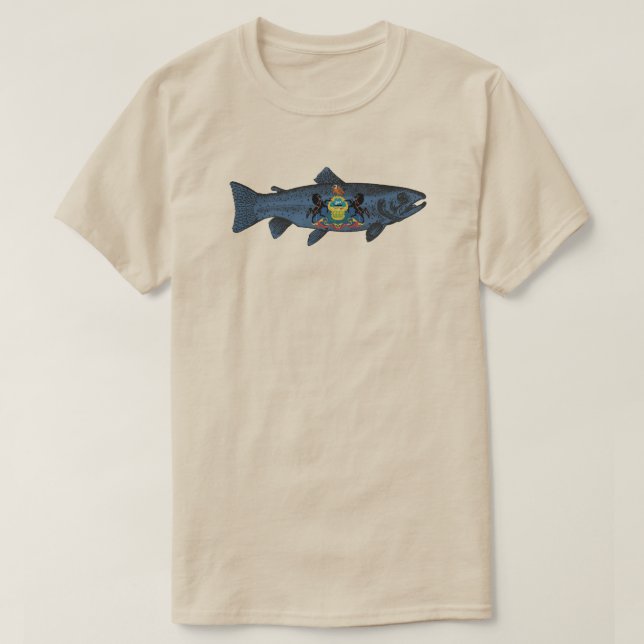 Camiseta Trucha de Pensilvania (Diseño del anverso)