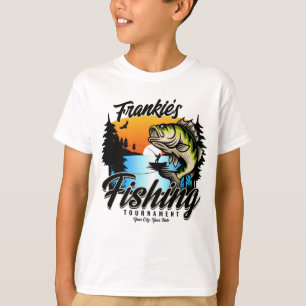 Camiseta Trucha de pescador de pesca personalizada