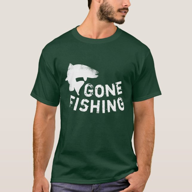 Camiseta Trucha de salto pesquera ida (Anverso)