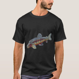Camiseta trucha dorada