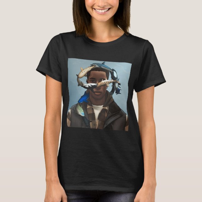 Camiseta Trucha, el pescado (Anverso)