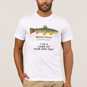 Camiseta Trucha marrón