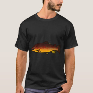 Camiseta Trucha Marrón