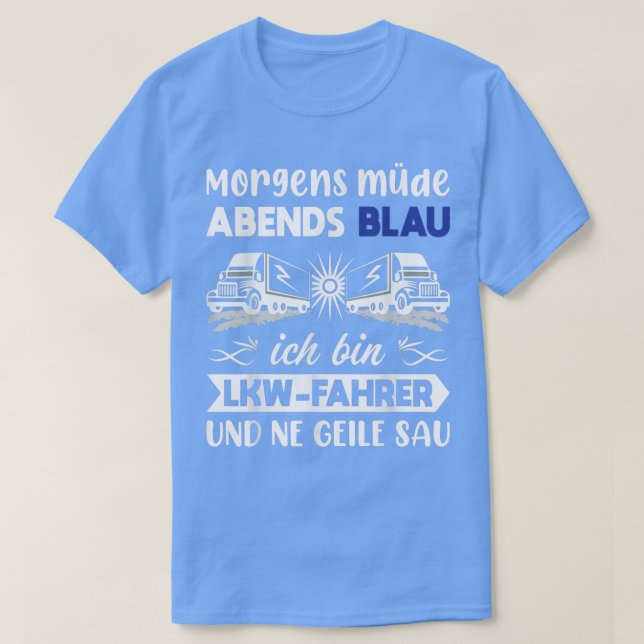 Camiseta truck driver  (Diseño del anverso)