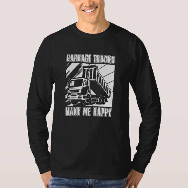 Camiseta Truck Driver Humor Big Rig  Trucking Trucker Garba (Anverso)