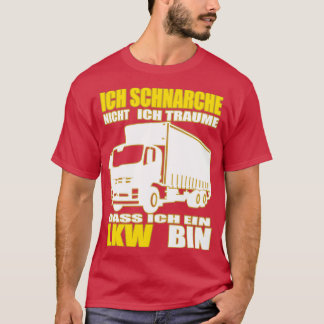 Camiseta Truck Driver Snoring Snorer Trucker