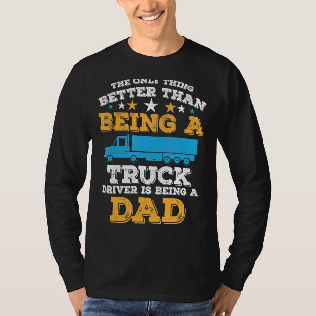 Camiseta Truck Driver Truck Driver Dumper Driver Profession (Anverso)