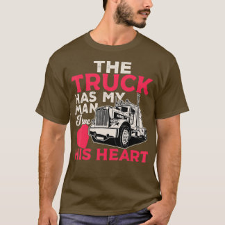 Camiseta Truck Driver Wife Funny Trucker Wife Women Girls G