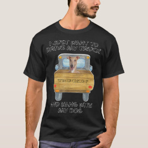 Camiseta Truck Driving Dog Greyhound 