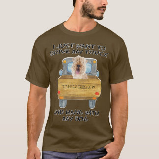 Camiseta Truck Driving Dog Lakeland Terrier2802