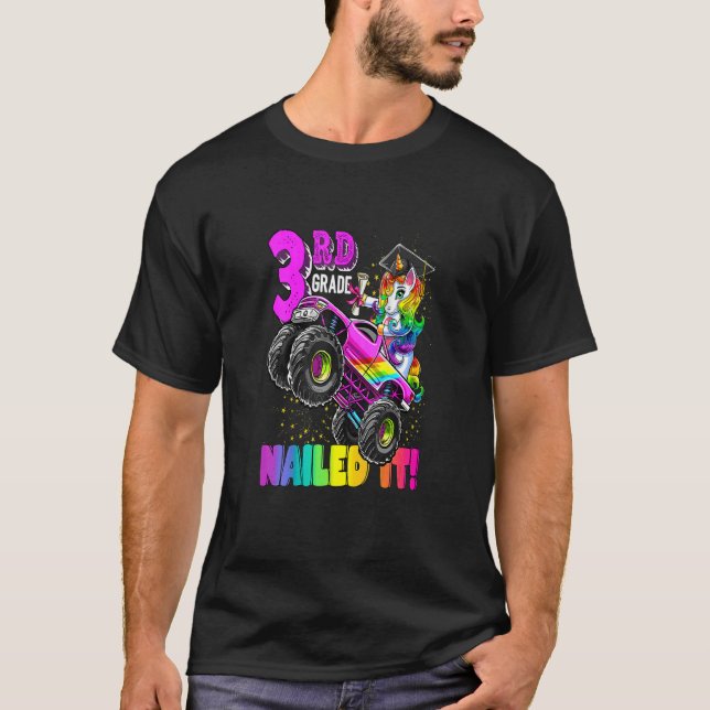 Camiseta Truck Graduati, Monstruo De Unicornio, De 3 Grados (Anverso)