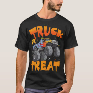 Camiseta Truck Or Treat Monster Truck Halloween Costume