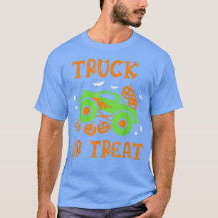 Camiseta Truck Or Treat Truck Pumpkin Halloween Costume Tru
