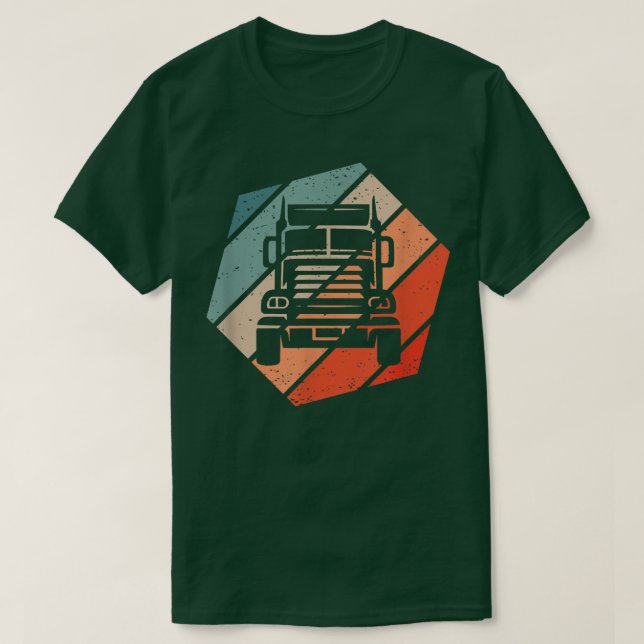 Camiseta Truck Retro Style Vintage 2857 (Diseño del anverso)