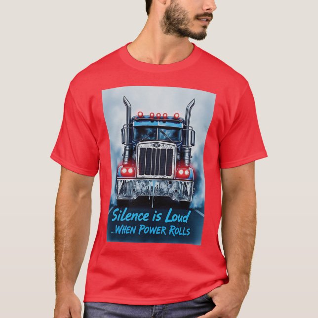 Camiseta Truck Silent Power (Anverso)