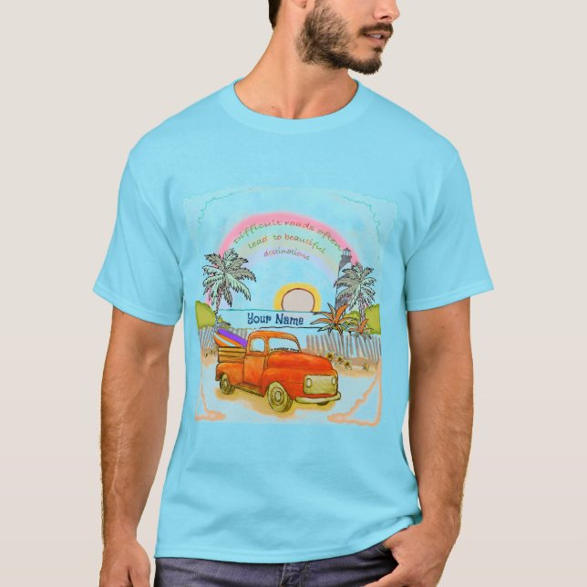 Camiseta  Truck Surfer Lighthouse (Anverso)
