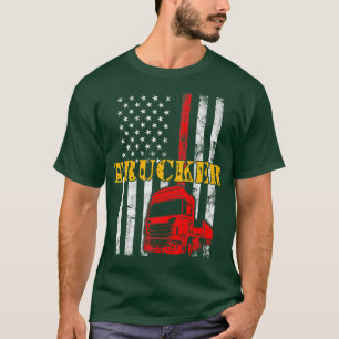 Camiseta Trucker Funny Truck Driver 2969