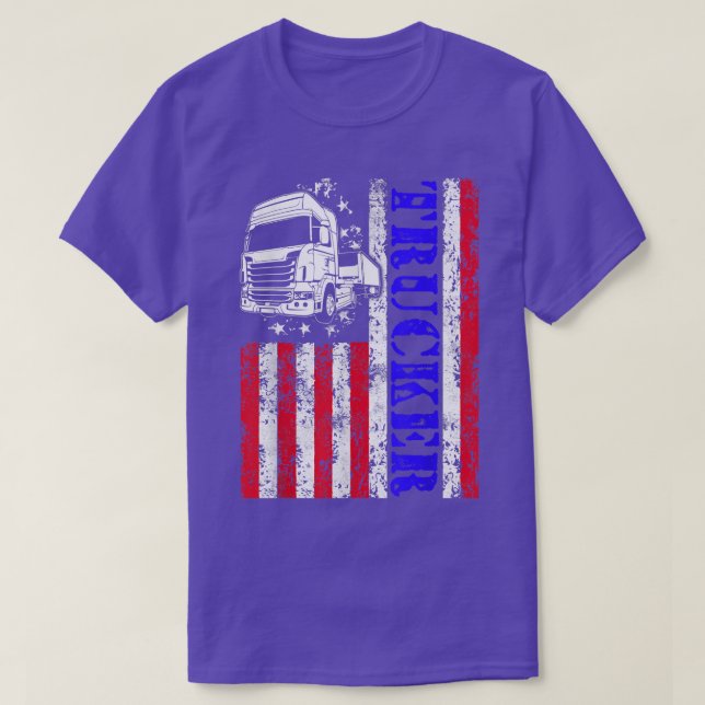 Camiseta Trucker Funny Truck Driver 2999 (Diseño del anverso)