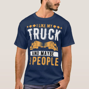 Camiseta Trucker Truck Driver Trucking Trucks 3047