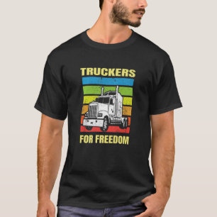Camiseta Truckers For Freedom Join The Convoy Love My Truck