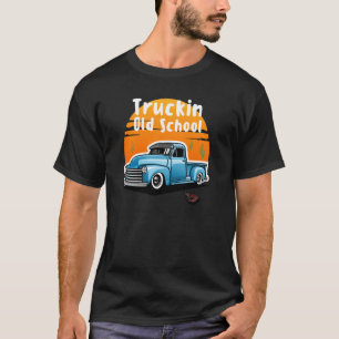 Camiseta Truckin Old School Vintage Retro Pacto de Camión d