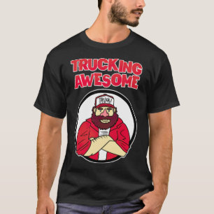 Camiseta TRUCKING AWESOME Gift colored buddha 