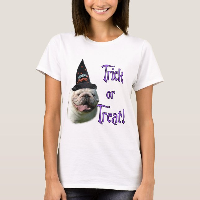 Camiseta Truco de bulldog (Anverso)