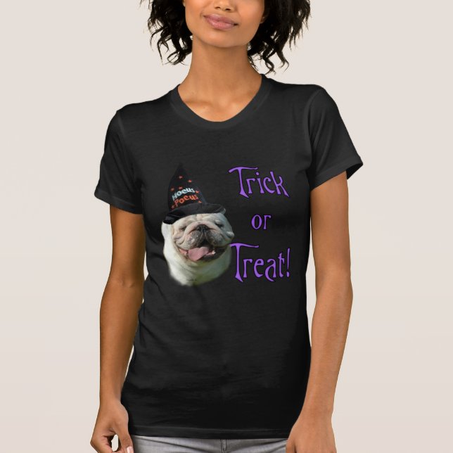 Camiseta Truco de bulldog (Anverso)