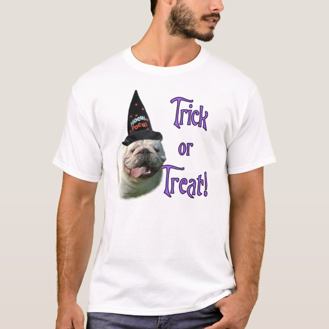 Camiseta Truco de bulldog (Anverso)