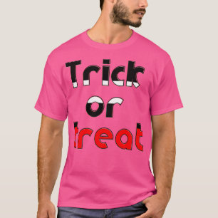 Camiseta Truco de Halloween o boo de disfraz espumoso de ca