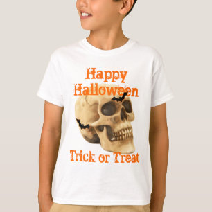 Camiseta Truco de Halloween para aclarar o tratar