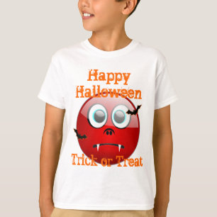 Camiseta truco de monstruo del diablo gracioso