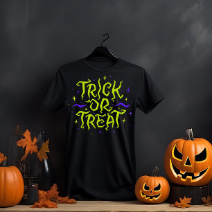 Camiseta Truco espeluznante o trata Halloween