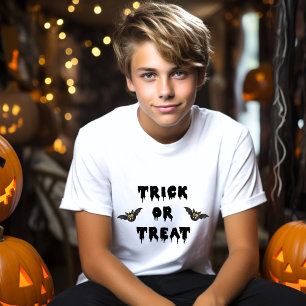 Camiseta Truco gótico o tratamiento de murciélagos pequeños